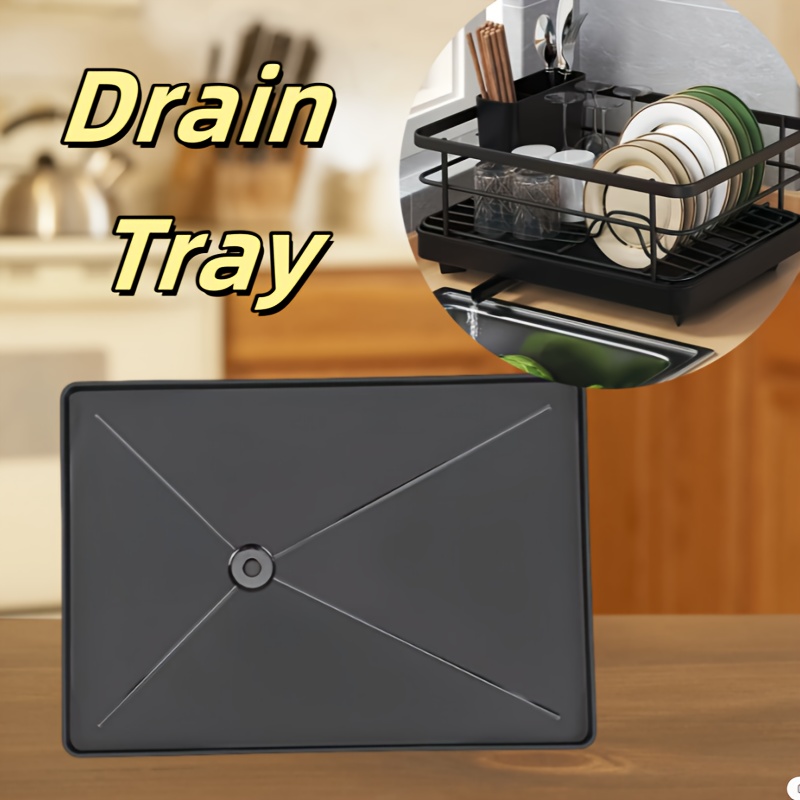 

Drain Tray Drain Plate Kitchen Dish Placement Plate Bathroom Storage Tray Drain Plate Bathroom Cleaning Item Storage Tray Suitable For Dishwashing Racks