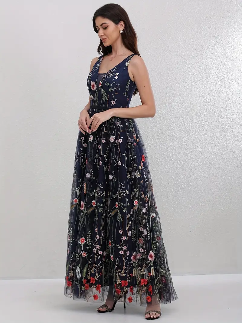 prom dresses for women flower tulle formal gowns homecoming dresses floral embroidery vintage swing dress wedding party prom tulle dress | Great Deals | Temu Canada prom dresses for women flower tulle formal gowns homecoming dresses floral embroidery vintage swing dress wedding party prom tulle dress | Great Deals | Temu Canada
