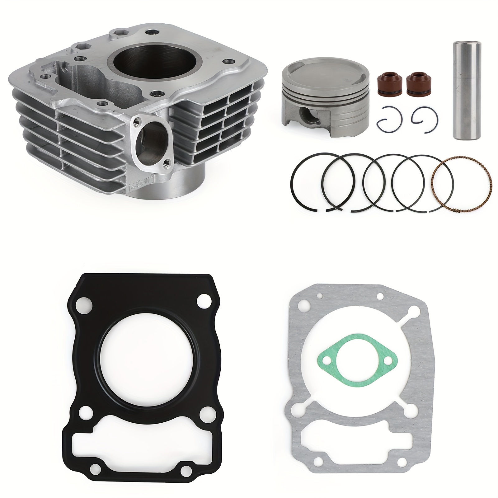 Cylinder Piston Gasket Kit 57.3mm CRF 150 F 2006 2017 XR 150 L LEK Las mejores ofertas en Motocicleta pistones, anillos y kits de Pistón para  Honda CRF150F | eBay