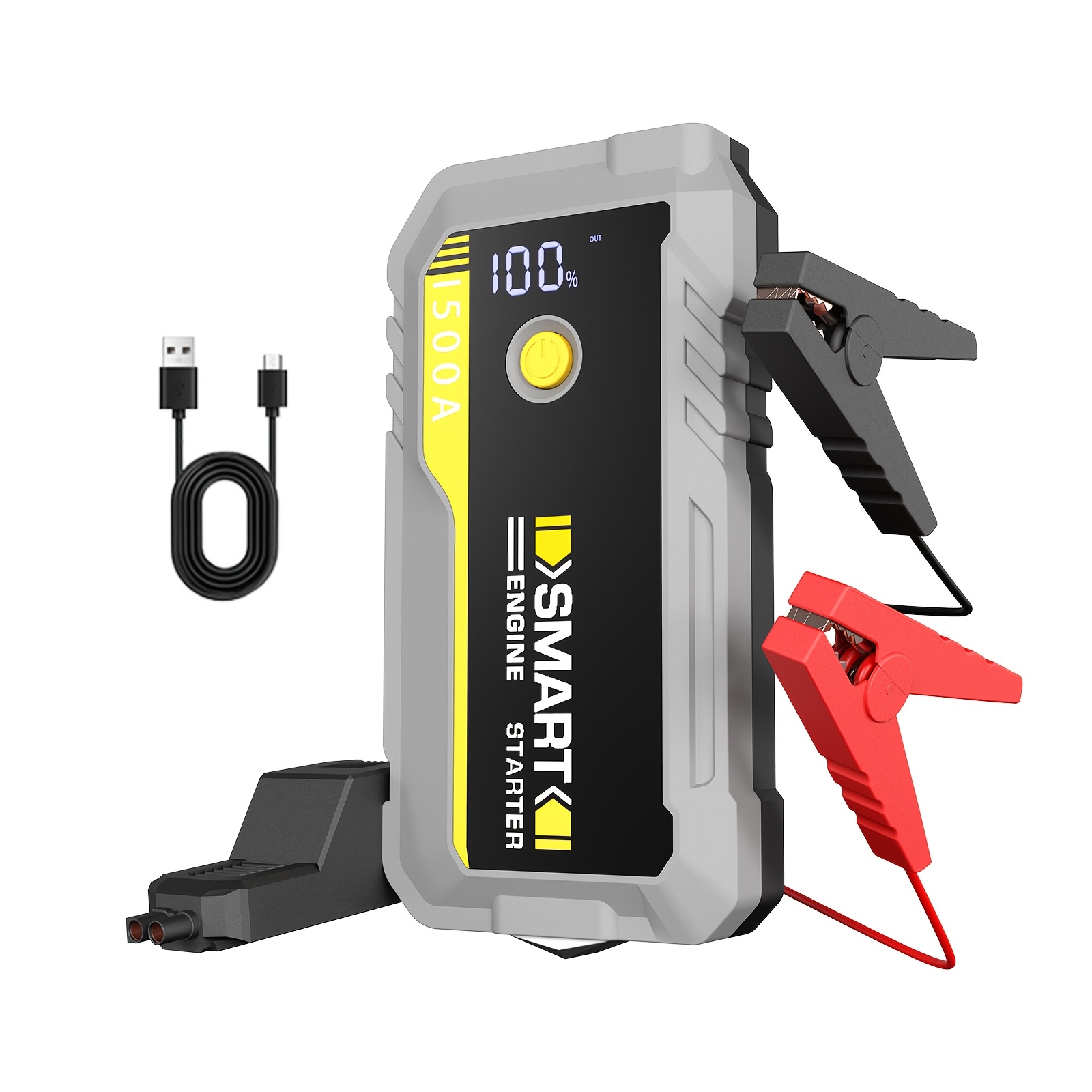 

Portable Car Jump , Led Emergency Light, 12v Car Battery Charge, Jump