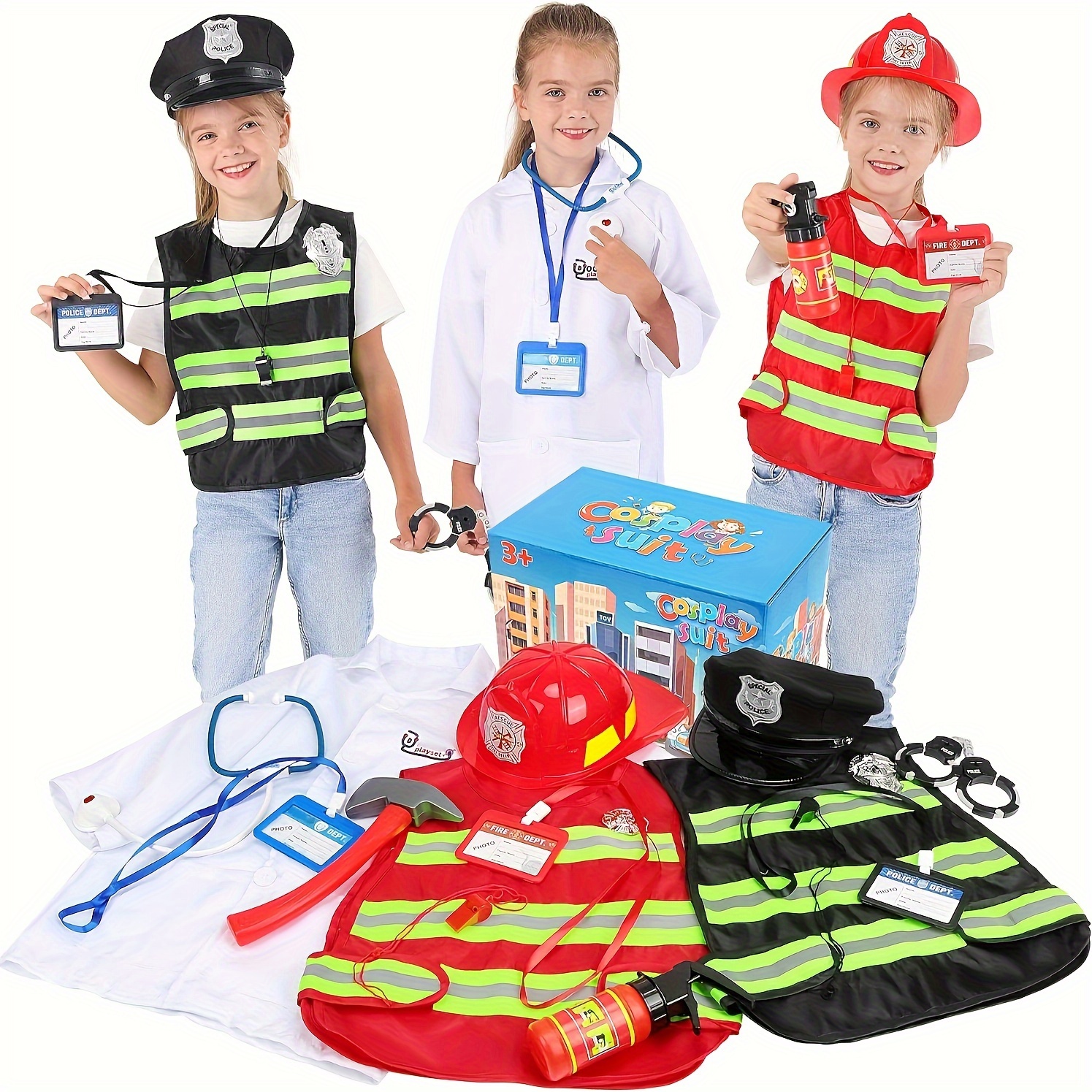 kids dress trunk boys role play costume set kids age Temu