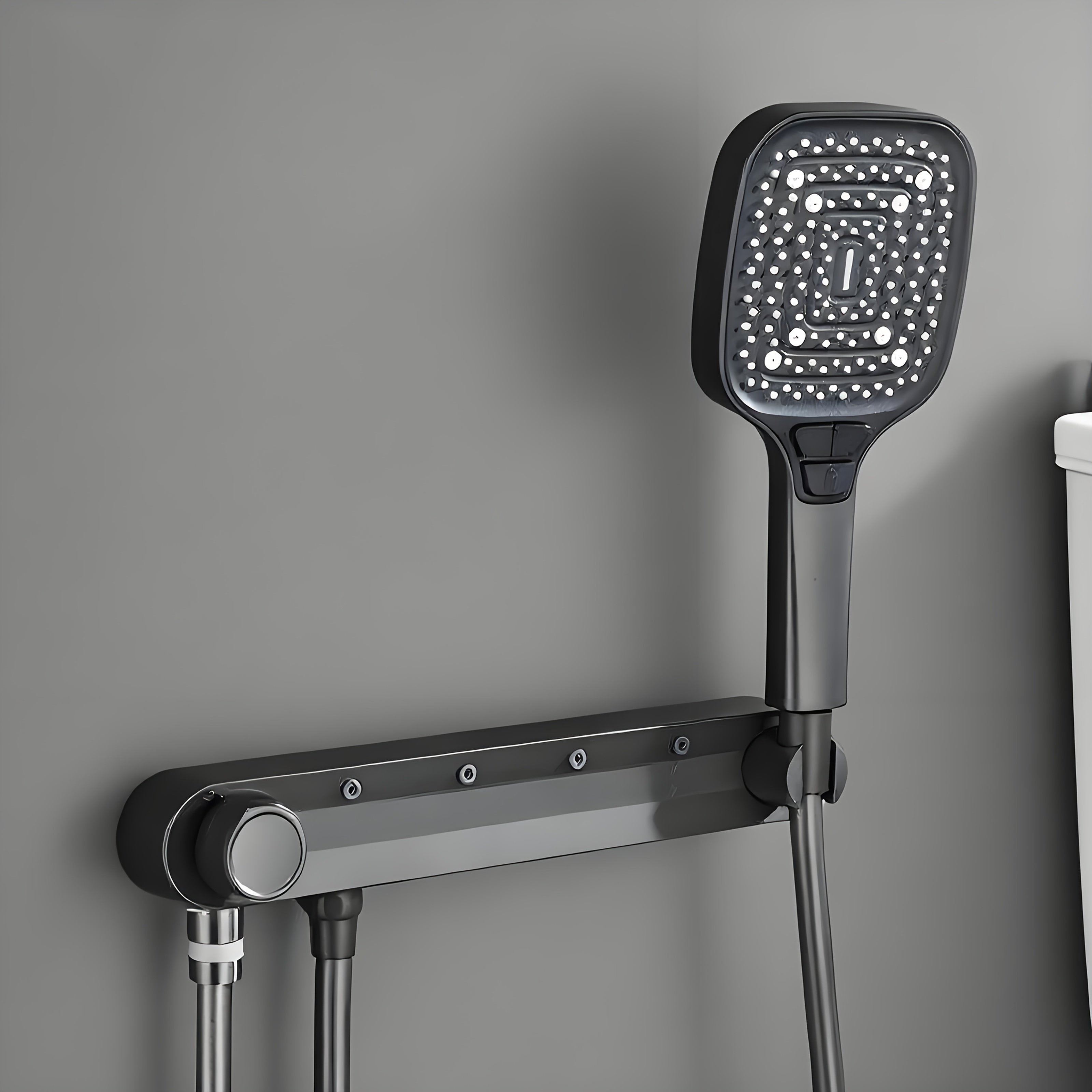 3-Mode Shower Water Outlet Rack & Shower Head Set
