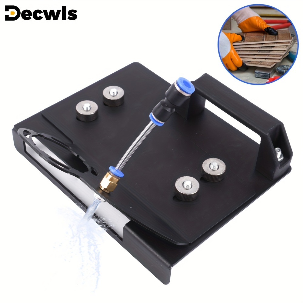 

Angle Tiling Corner Beveler, Professional Carbide Ceramic Tile Chamfering Bracket, With Cooling Device, Adjustable And Tiles Beveler Fits Type Grinder, For Ceramic Tile And Woodworking.