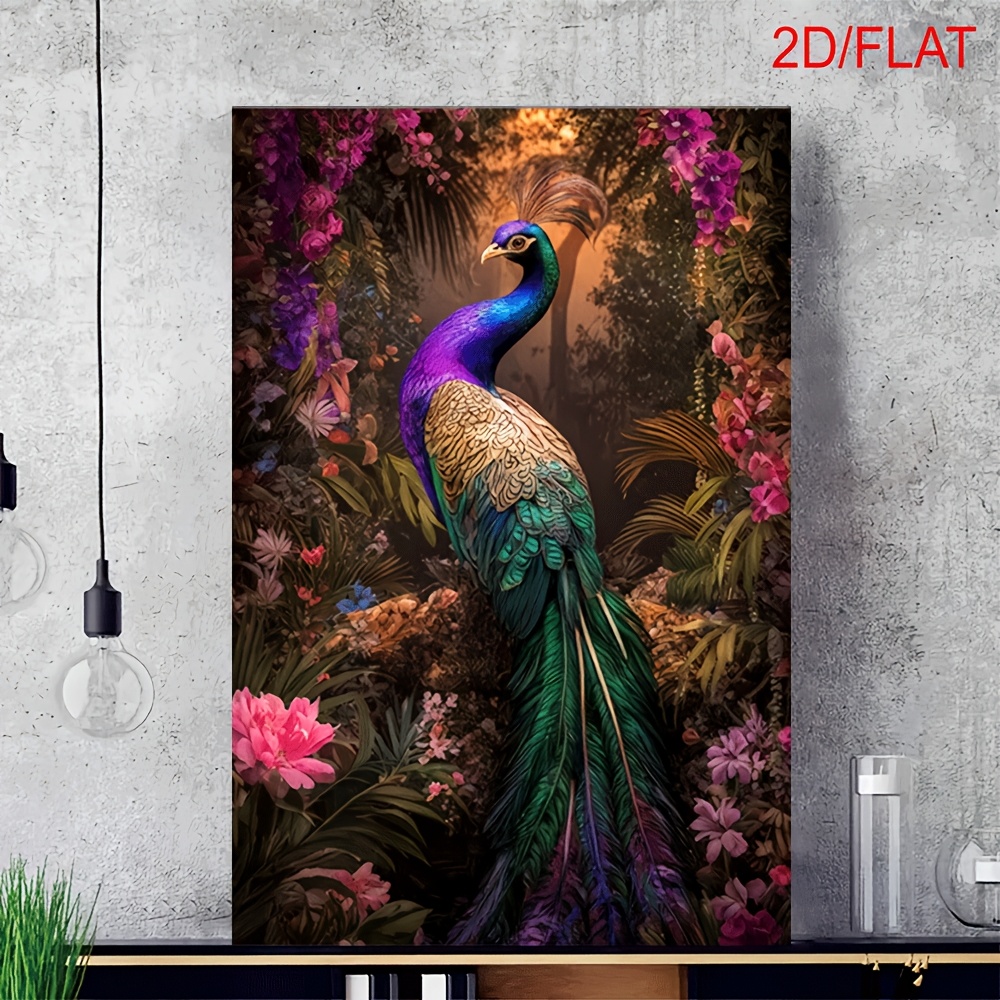 TEMU 2d Flat, [jit]2d Flat 1pc Frameless Decorative Wall Art Paintings, Printed Paintings, Canvas Paintings, Oil Paintings, Murals, Decoration For