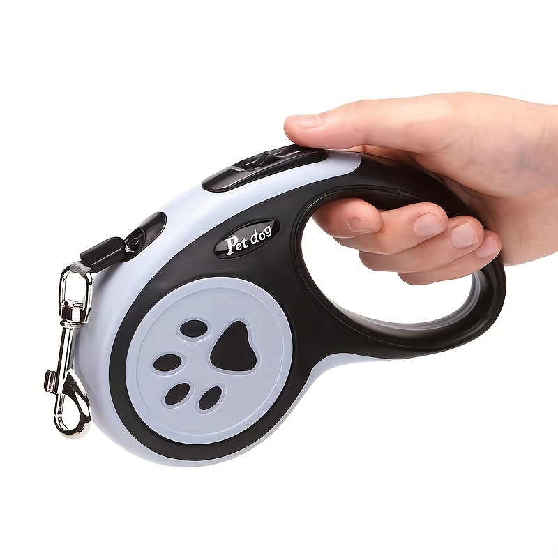 TEMU Dog Leash, Durable Nylon, 1 Click Control, Outdoor And Traveling With Small And Medium-sized Pets, Without Battery