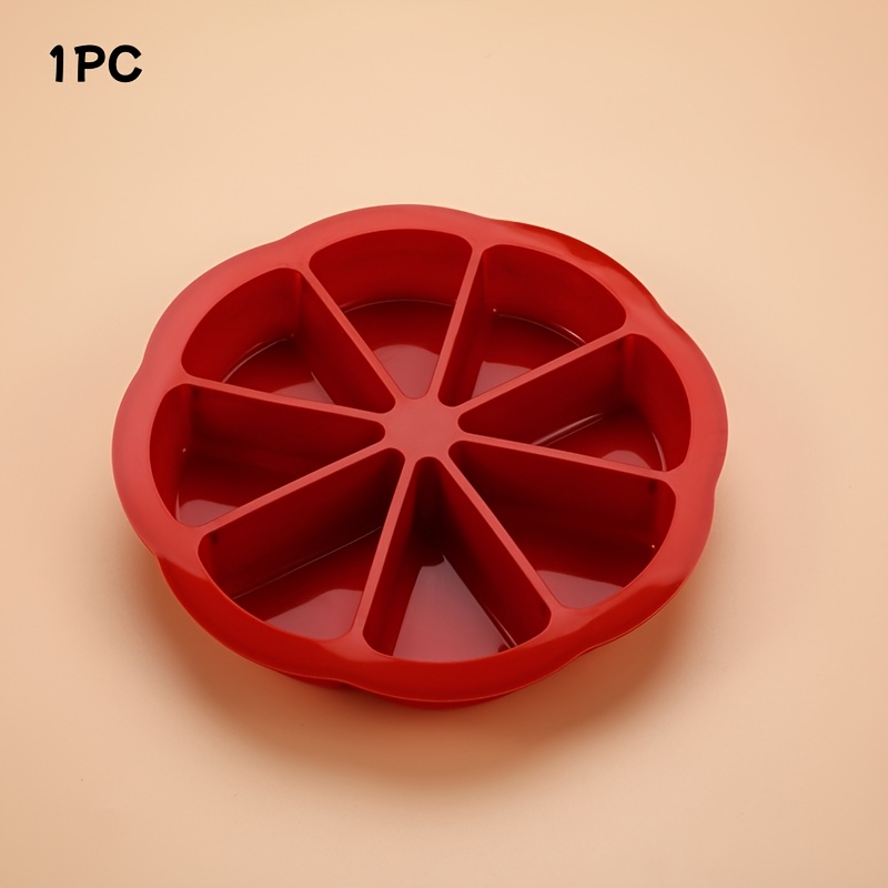 1pc silicone   cake mold non stick 8 hole baking pan suitable for brownies muffins cupcakes etc   weddings holidays and daily baking