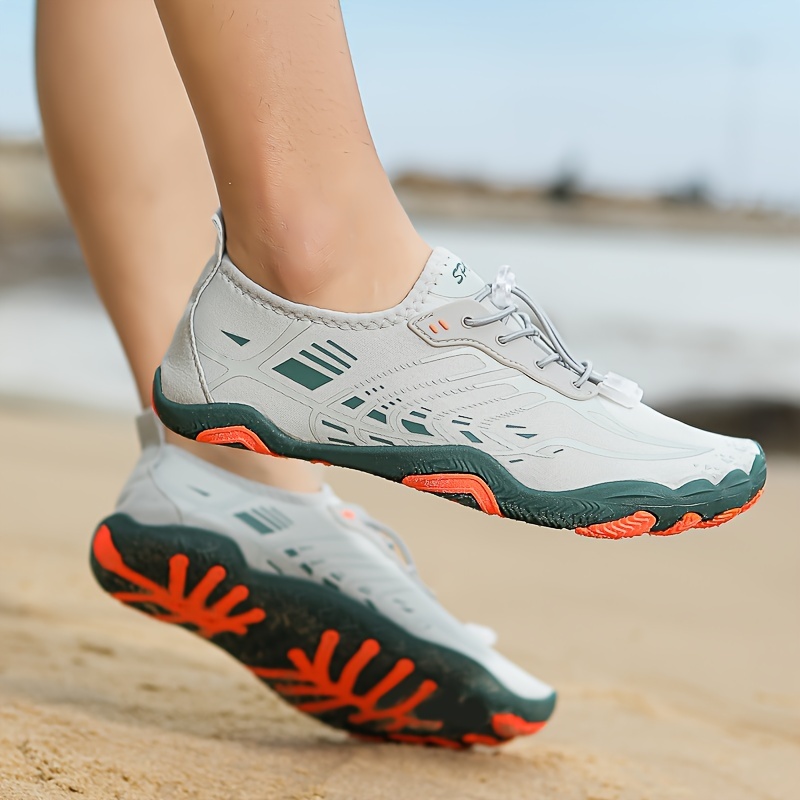 mens womens quick dry shoes breathable mesh beach hiking water sneakers anti slip fishing outdoor sports footwear cut resistant wear proof swimming shoes for water parks details 6