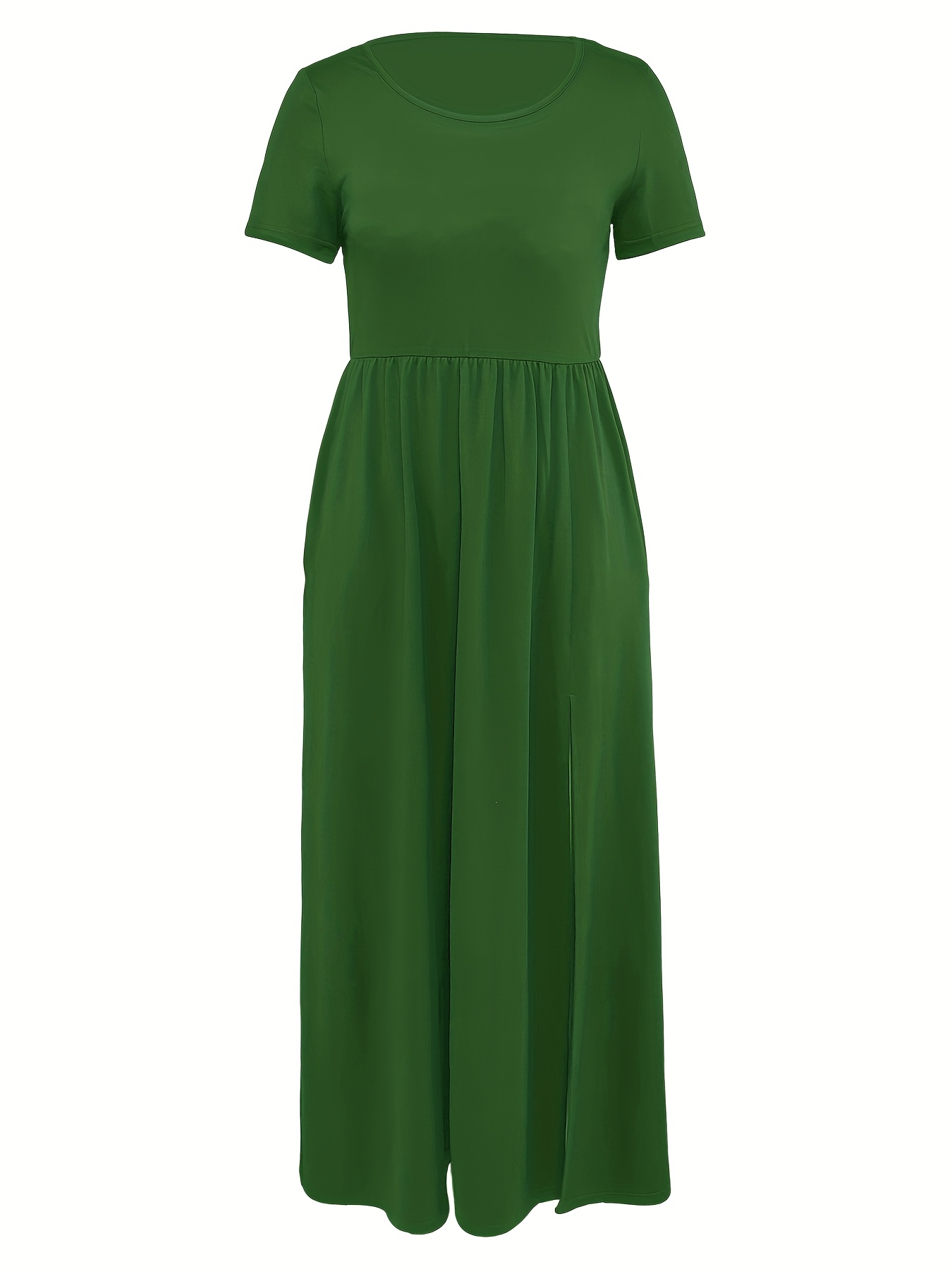 chinese dress ladies Side Split Pocket Maxi Dress — StyleLoveLiving