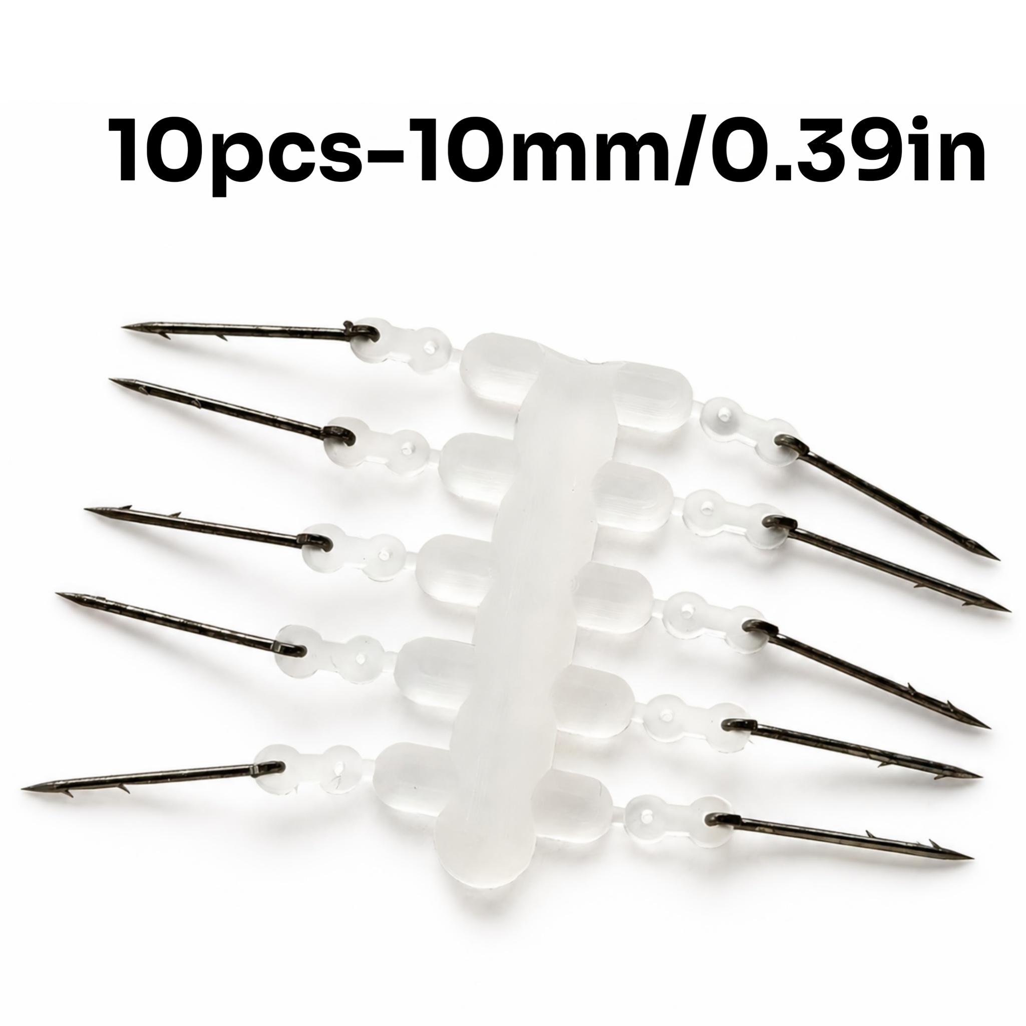 Image of 10pcs Carp Fishing Baiting Needles, Hair Rig Bait Needle Tool For Boilies Corn Baits, Sharp Durable Metal Needle Fishing Additions