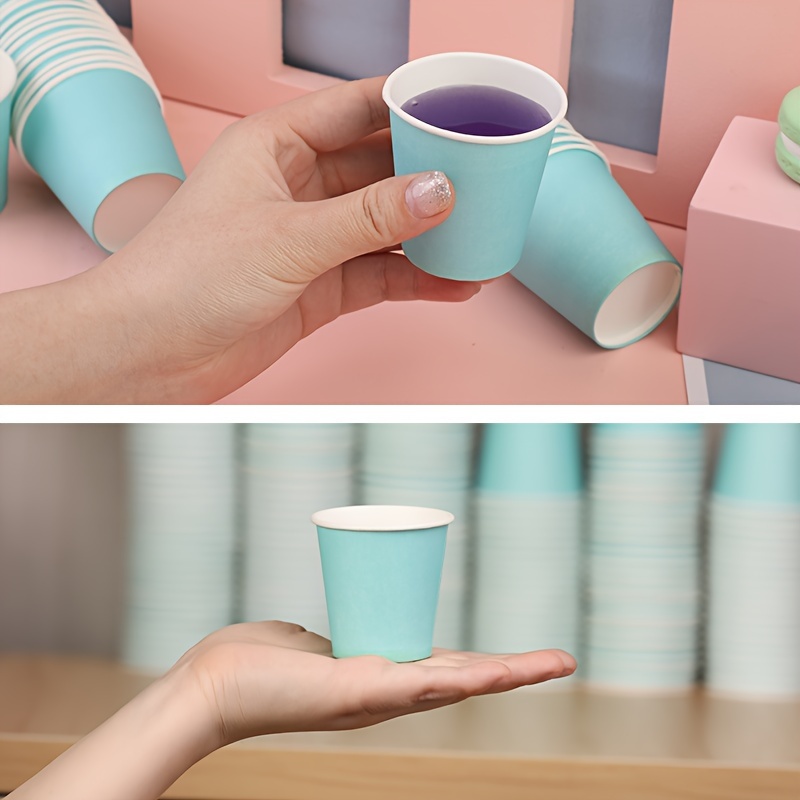 3oz disposable paper cups beverage drinking cup paper coffee - Temu