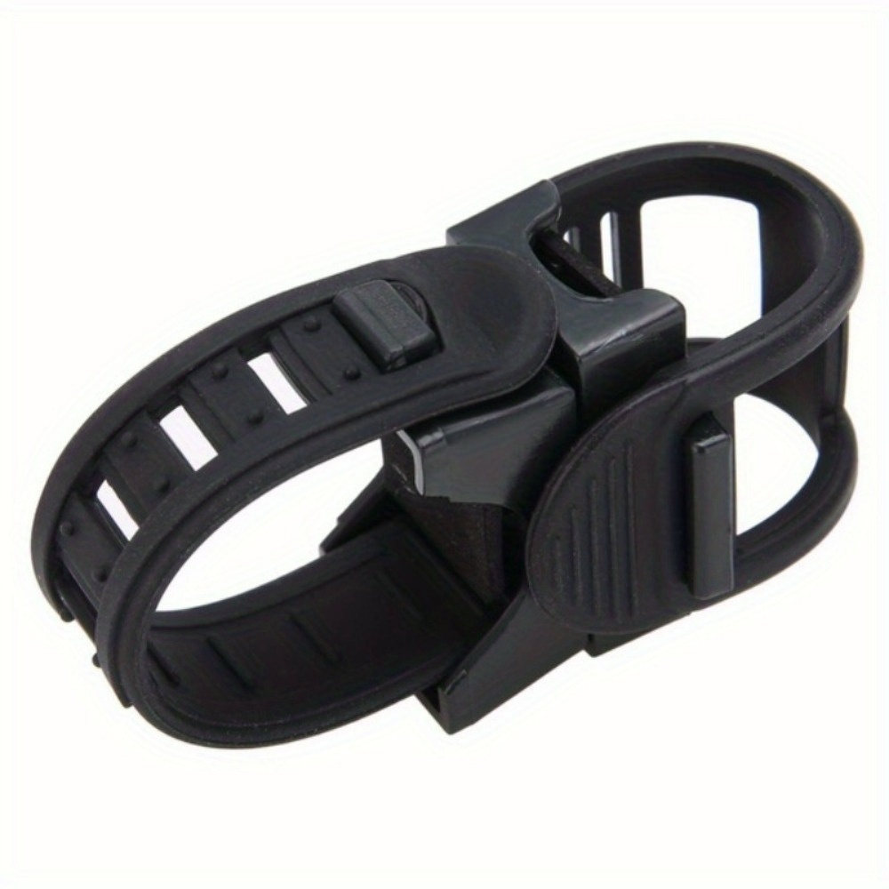TEMU 1 pz Porta Torcia LED Luminosa, Morsetto Luce Bici Regolabile, Accessori Ciclismo, Senza Batteria