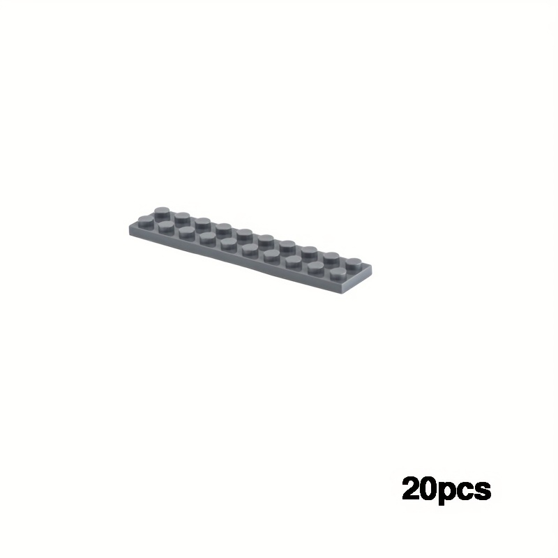 20pcs 3832 Small Building Blocks 2x10 Basic Bricks Short Plank Thin Board
