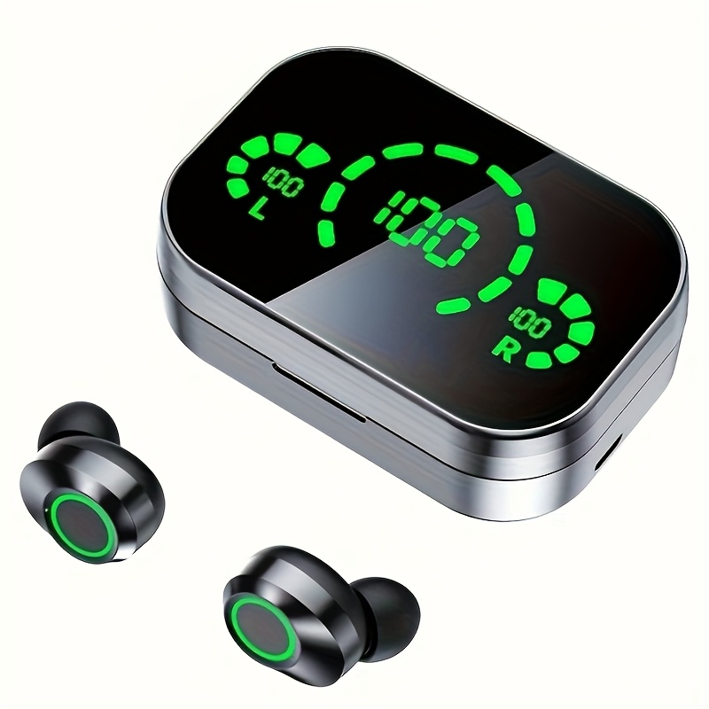 TEMU New Wireless Earbuds, 5.4 Wireless Headphones With High-definition , 1000mah Large Capacity Battery, Suitable For Gaming And Sports, For , In