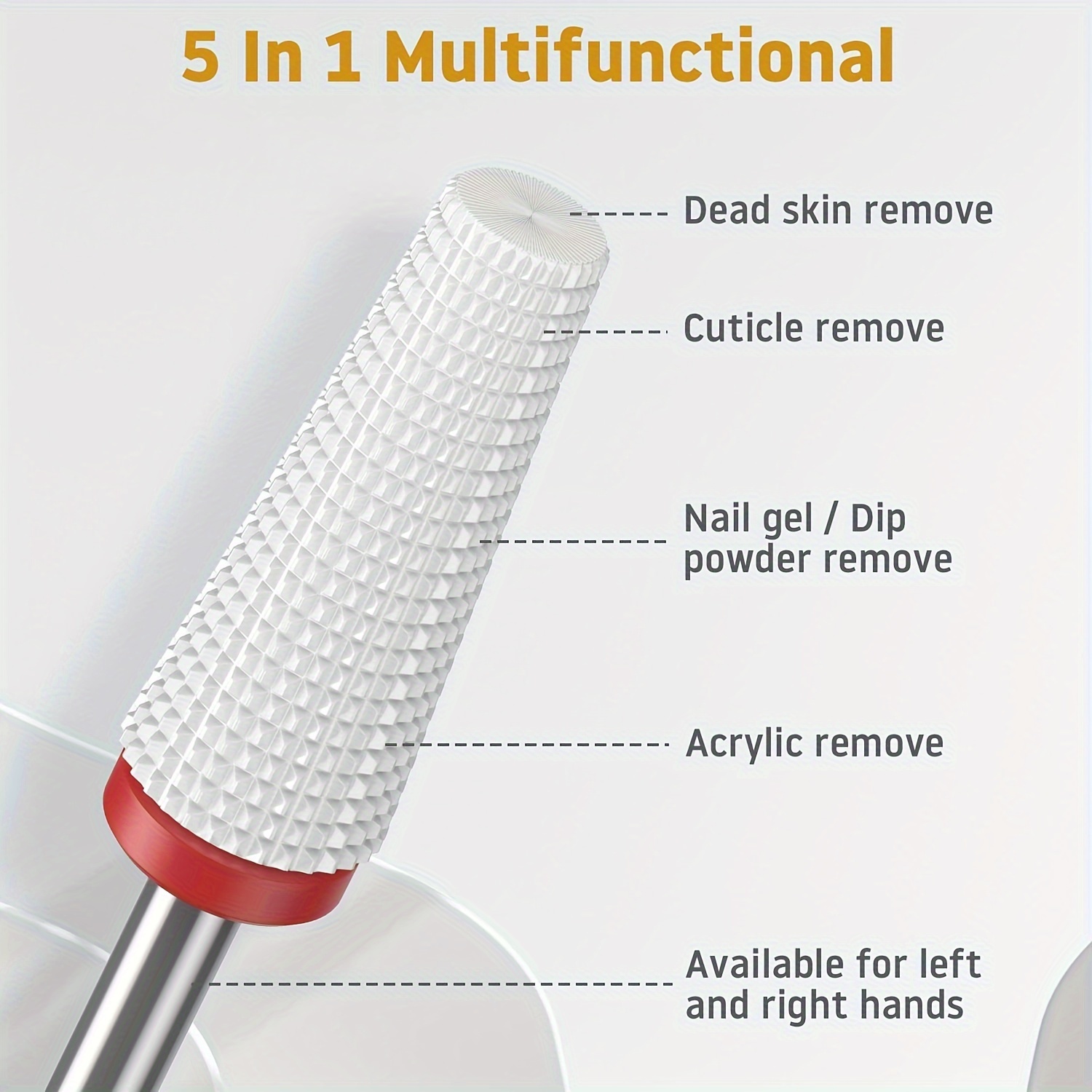

Nail Polishing Bits, Nail Drill Bits, Nail Polishing Cleaning Brush, Pedicure Remover For Acrylic Gel, Nails Polishing Tools, Nail Art Pedicure Manicure Tools