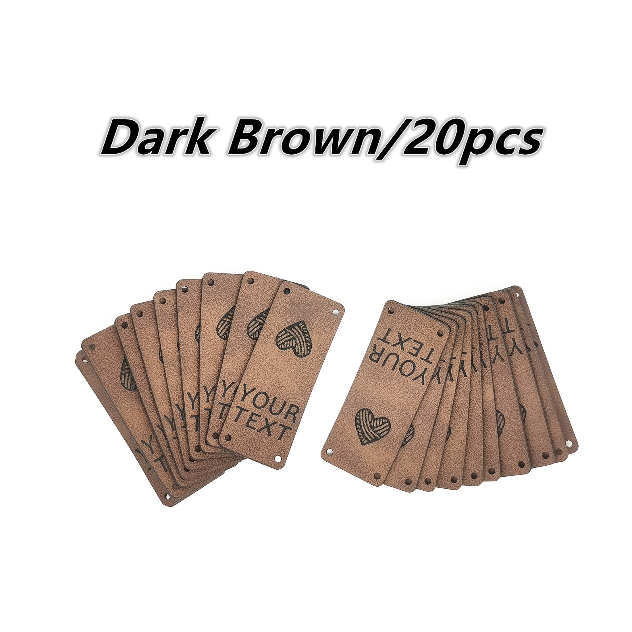 TEMU Custom 20/80pcs Labels, Personalize Your Content, Handmade Diy