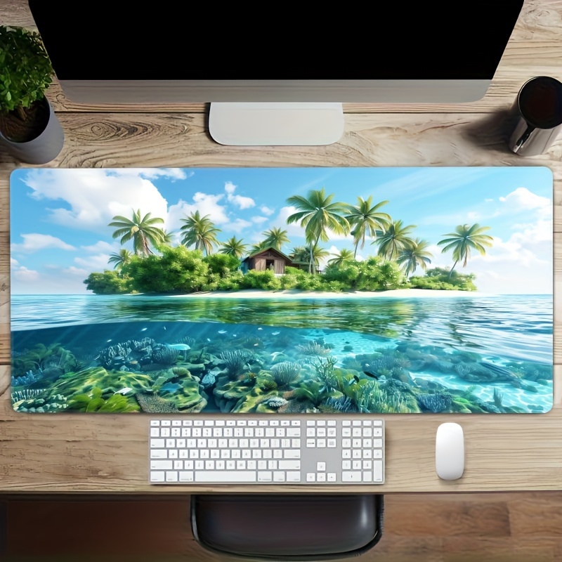 

1pc Extended Gaming Mouse Pad - , Desk Mat For &