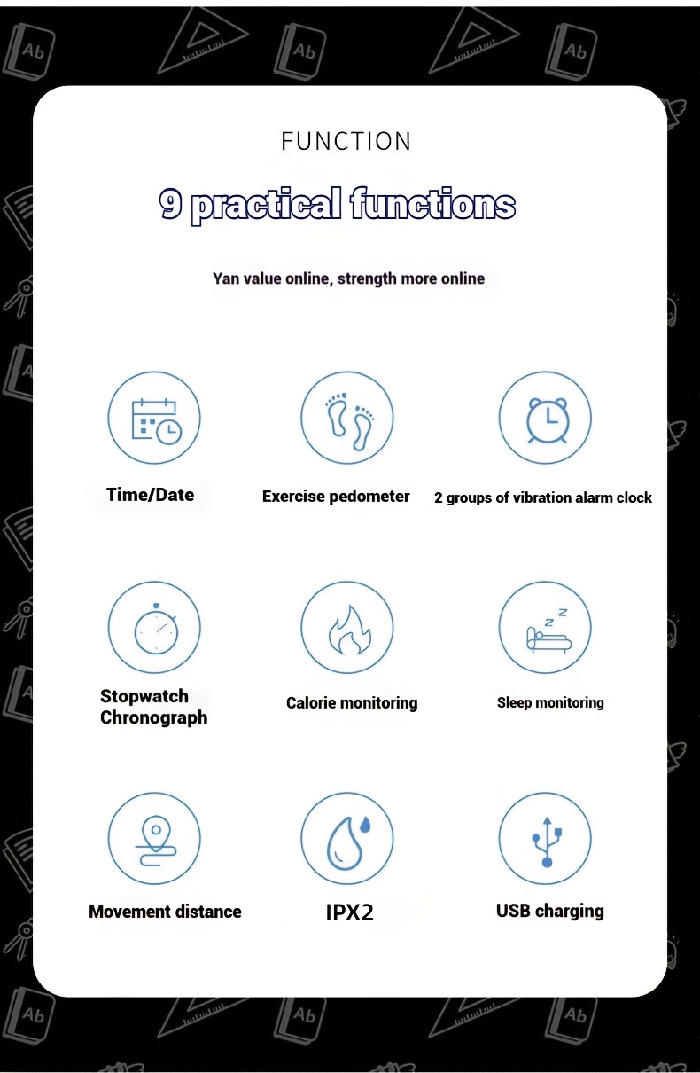 unisex multifunctional sports outdoor usb minimalist digital watch soft silicone strap alarm clock   pedometer fashionable wristwatch   teachers holiday gift christmas gift suitable for any occasion   a Product details 2