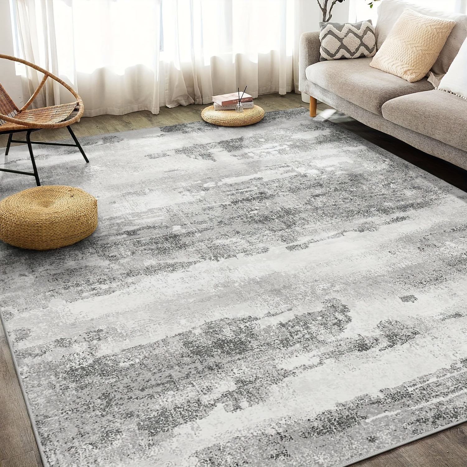 area rugs for living room   washable large   rug abstract soft throw rug indoor floor cover lightweight non slip backing thin rug