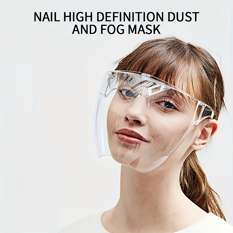 

1pc Face Guard Mask For Women - Breathable Nail Art & , -free, High Dust Protection Tool & Accessory