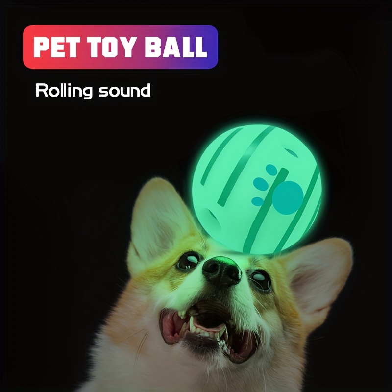 Interactive Sound-Emitting Dog Toy Ball for Pets