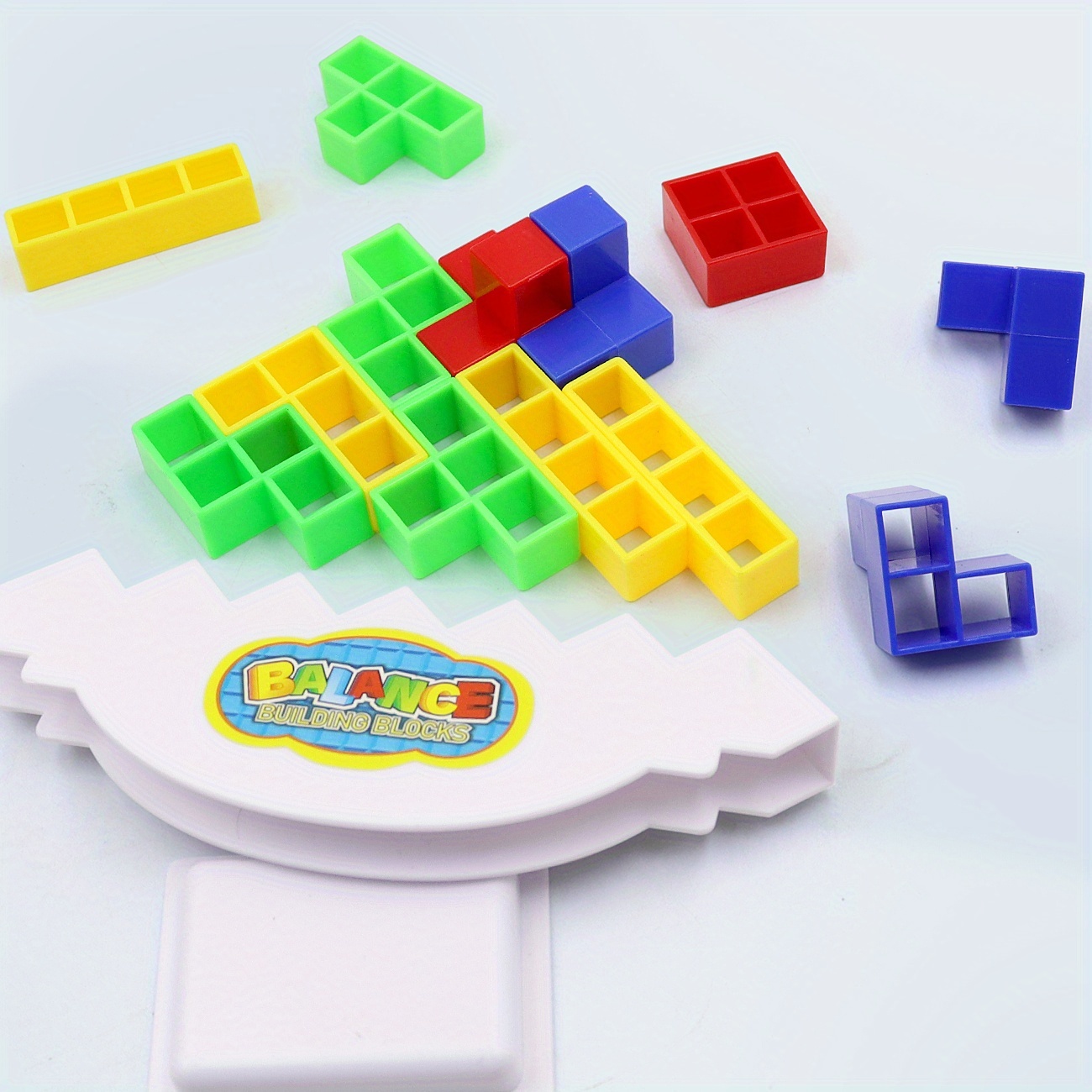 Balance Building Block Game Swing Stack Toy Puzzle Desktop Block Interactive Toy