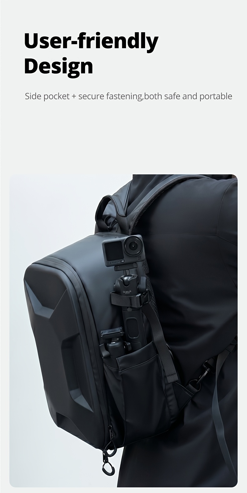   per fotocamera rigido multifunzionale,     da viaggio e campeggio per attività allaperto, borsa portaoggetti quotidiana per fotocamera dslr per   nikon sony   dslr   tele  videocamera | borsa per fotocamera con custodia    -s1 Dettagli dell'articolo 11