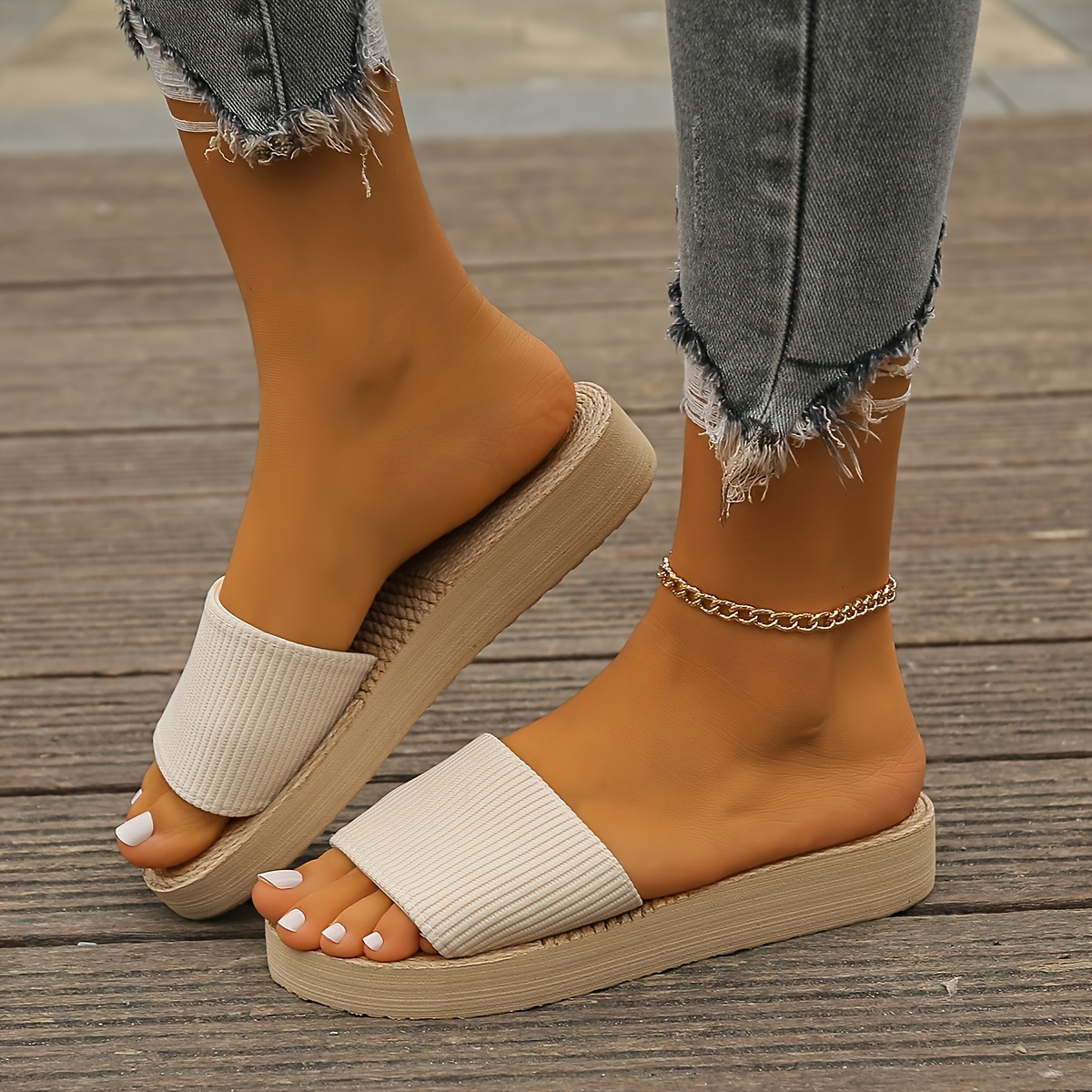 sandalias verano mujer cómodas playa estilo casual Temu Guatemala