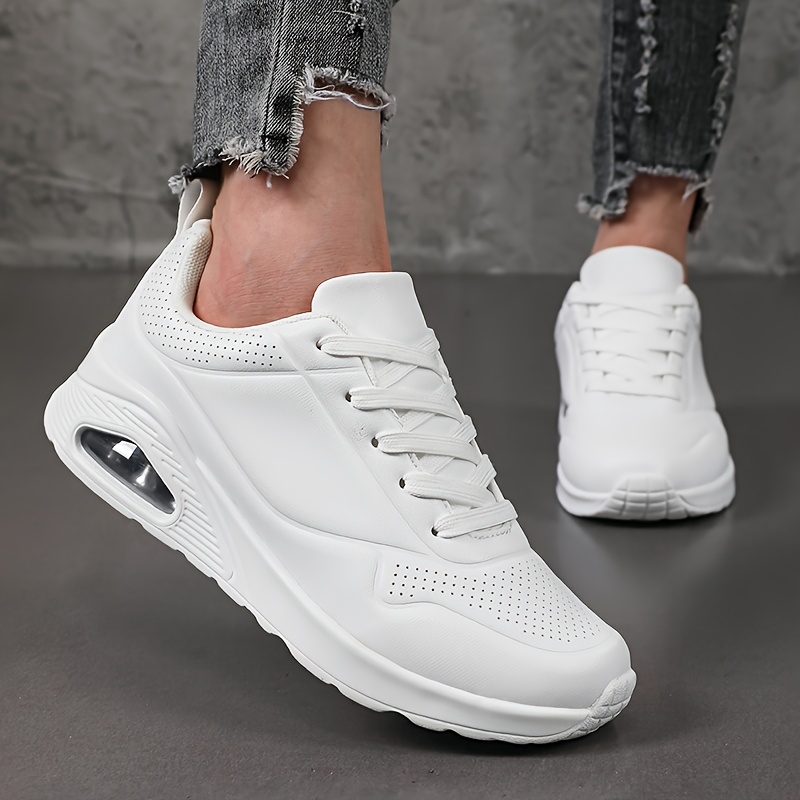 weiße damen low top casual sneaker atmungsaktives Temu Switzerland