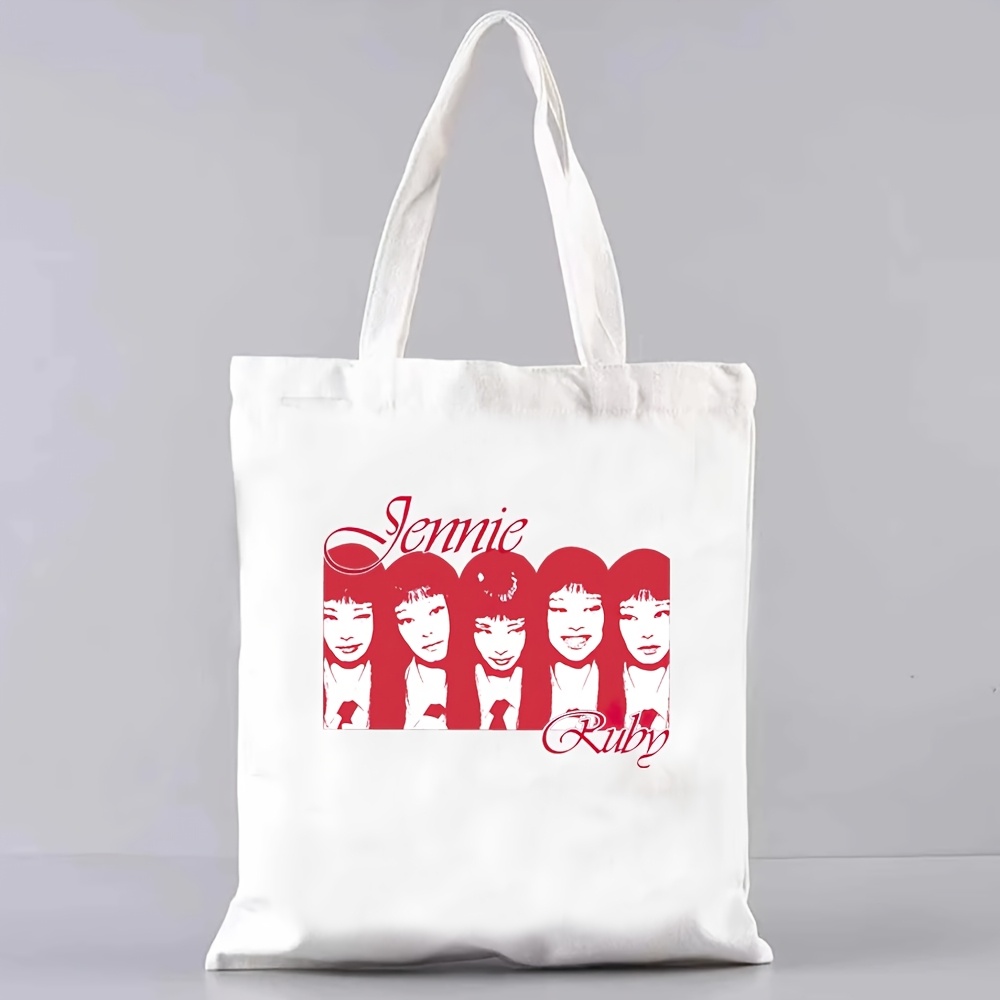 TEMU -ruby Studio Album Tote Bag - The -ruby Experience By Women's Large Capacity Casual Versatile Tote With Animal Print & , Durable Polyester, Open