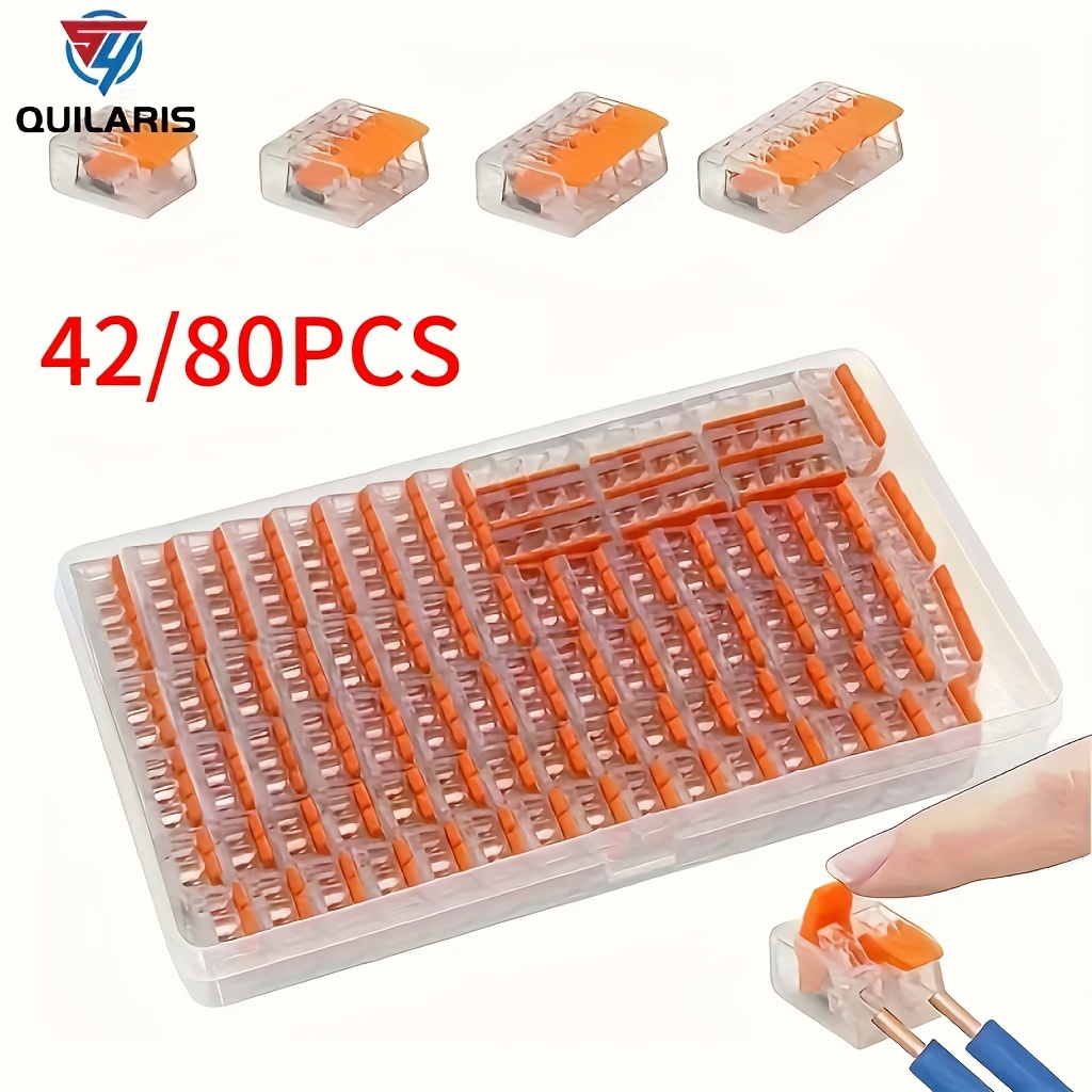 

42/80pcs Wiring Kit, , 2 3 5 Reusable