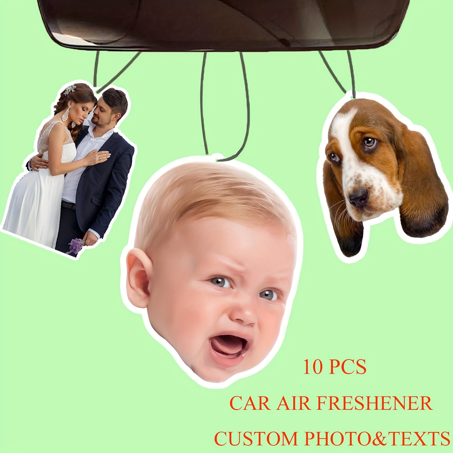 

& Car Air Freshener - Double-, Personalized Scented Tablets For Vehicles, , Offices & - & Long-