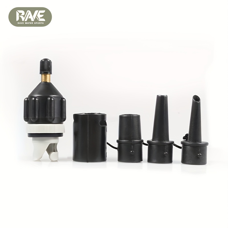E-shop Luftventil-Adapter-Set für SUP, , Kajak, aufblasbare Pumpe, Zelt – Multifunktionale Luftdüse, Kajak/aufblasbares Boot-Luftventil-Anschluss,