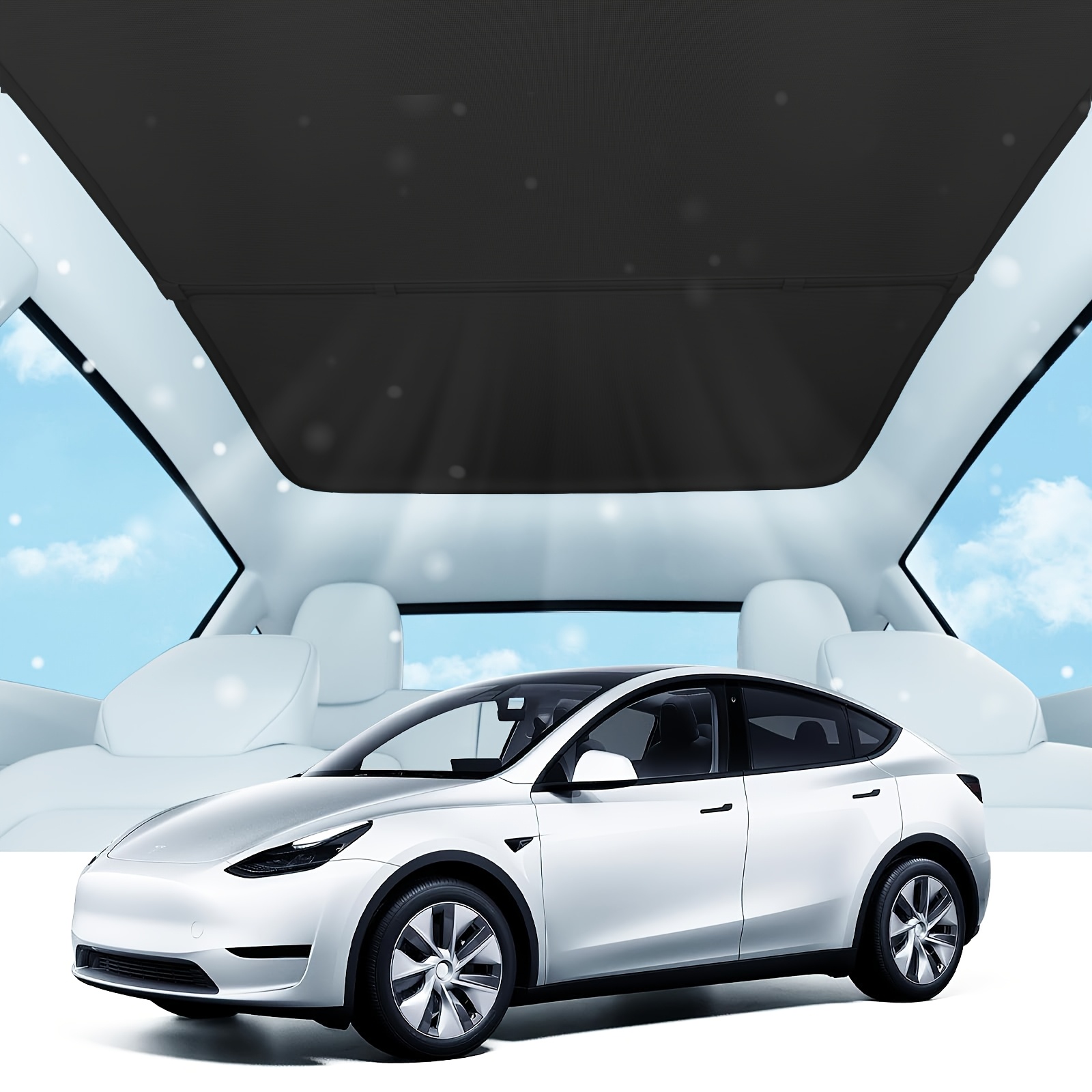 TEMU Sunroof For Y 2020-2024 Model - | Single-person Operation | Complete In