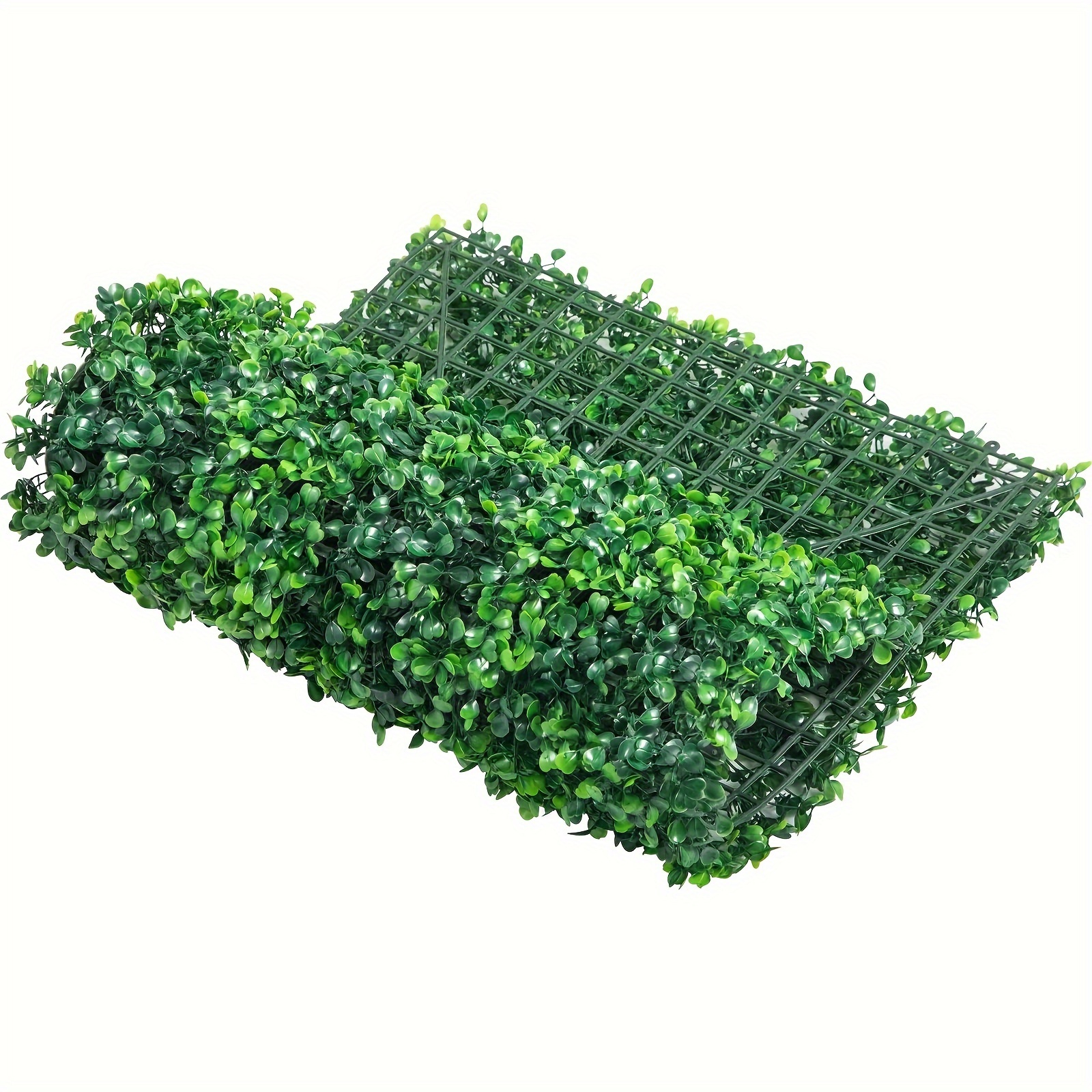 

Grass Wall Panels For 32 Sq Feet, Boxwood Hedge Wall Panels, Artificial Grass Backdrop Wall 1.6", Privacy Hedge Screen Uv Protected For Outdoor Indoor Garden Fence Backyard