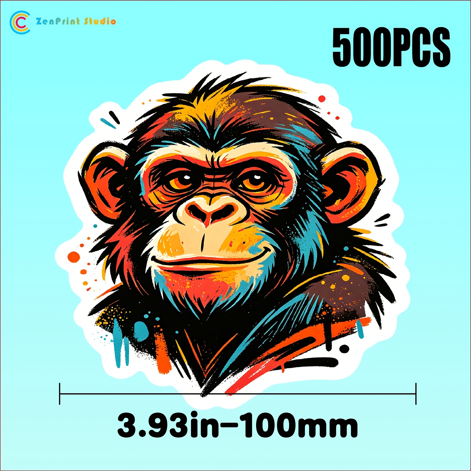 Custom Irregular Self-Adhesive Stickers, No Mold Fee