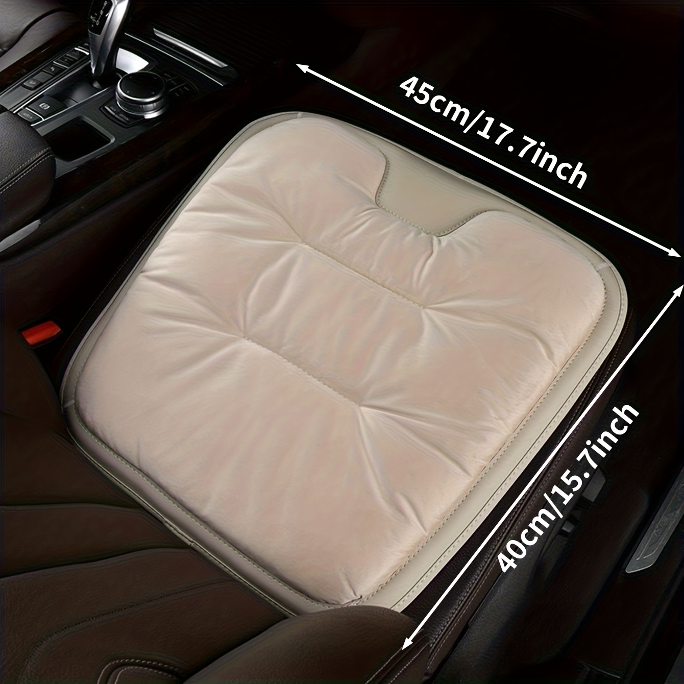 universal velvet seat cushion for front driver and passenger seats Product details 1