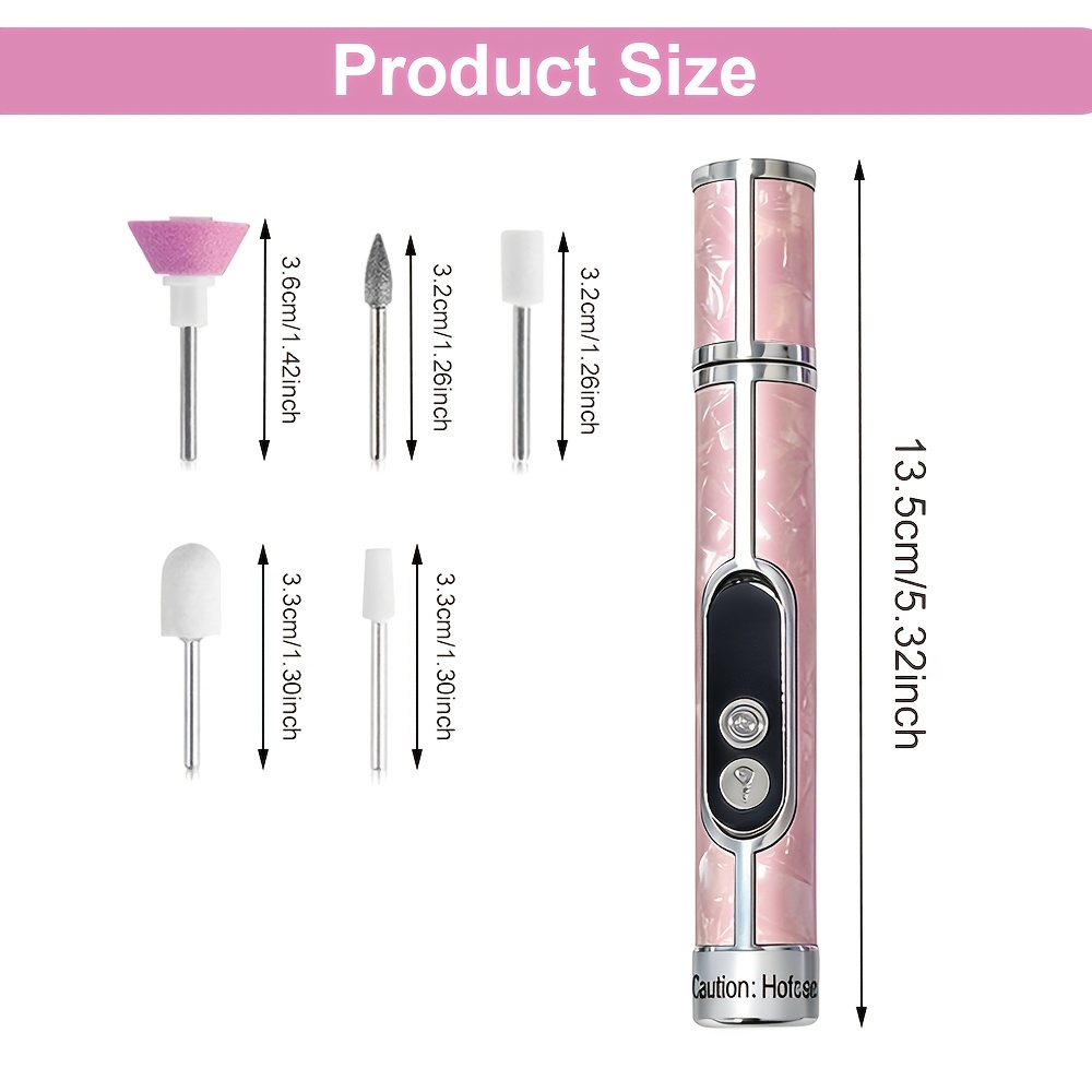 Electric Nail File Drill Kit with Digital Display