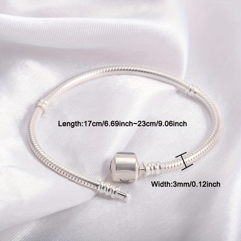 Hypoallergenic Snake Bracelet, Handmade DIY Beads Charm