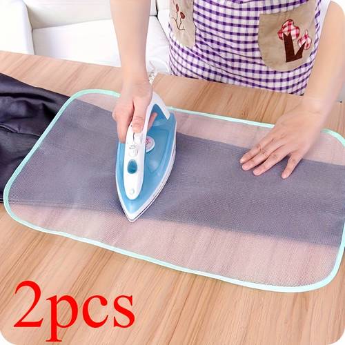 non slip heavy duty heat resistant ironing mat suitable for ironing uniform heat distribution prevents zipper tie pull machine washable ironing board pad protects fabrics iron soleplate fabric ironing mat