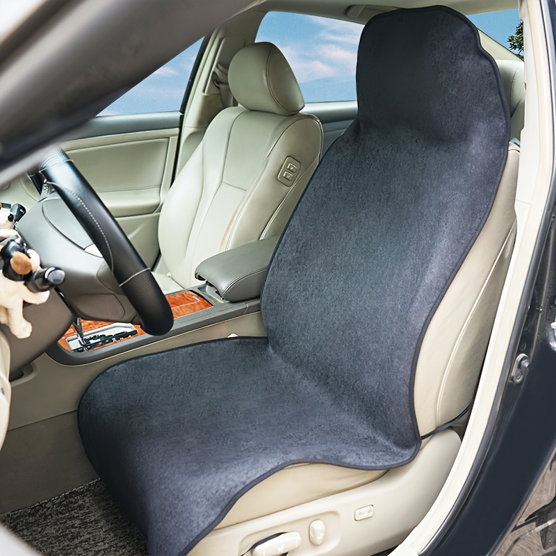 TEMU Car Seat Cushion, Towel Cloth, Protective Seat Cover, Suitable For Many Car Models, Car Seat Cover, Car Seat Protector, Car Seat Cushioning