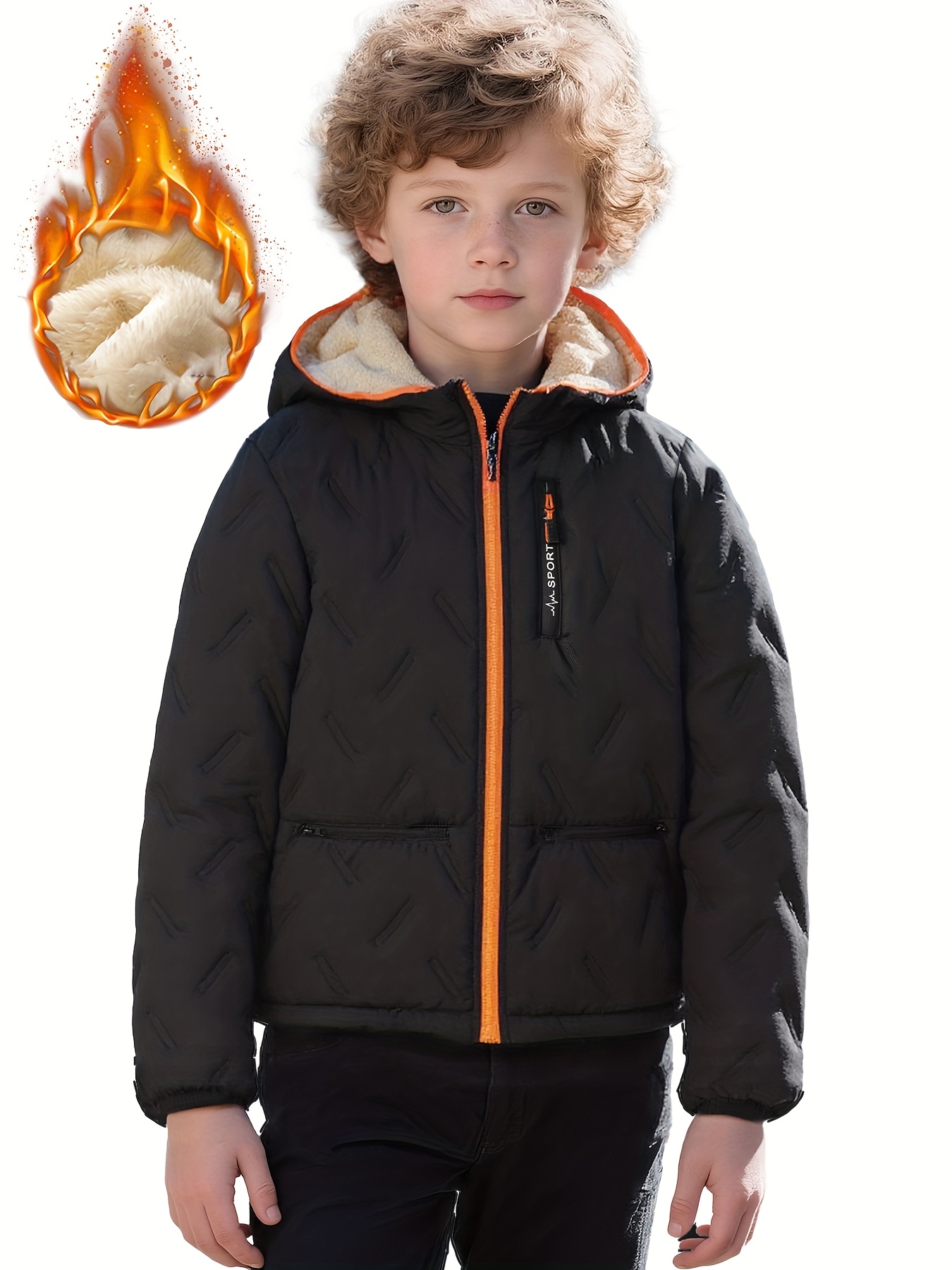 Chaqueta Sudadera con Capucha Otoño e Invierno foto 2