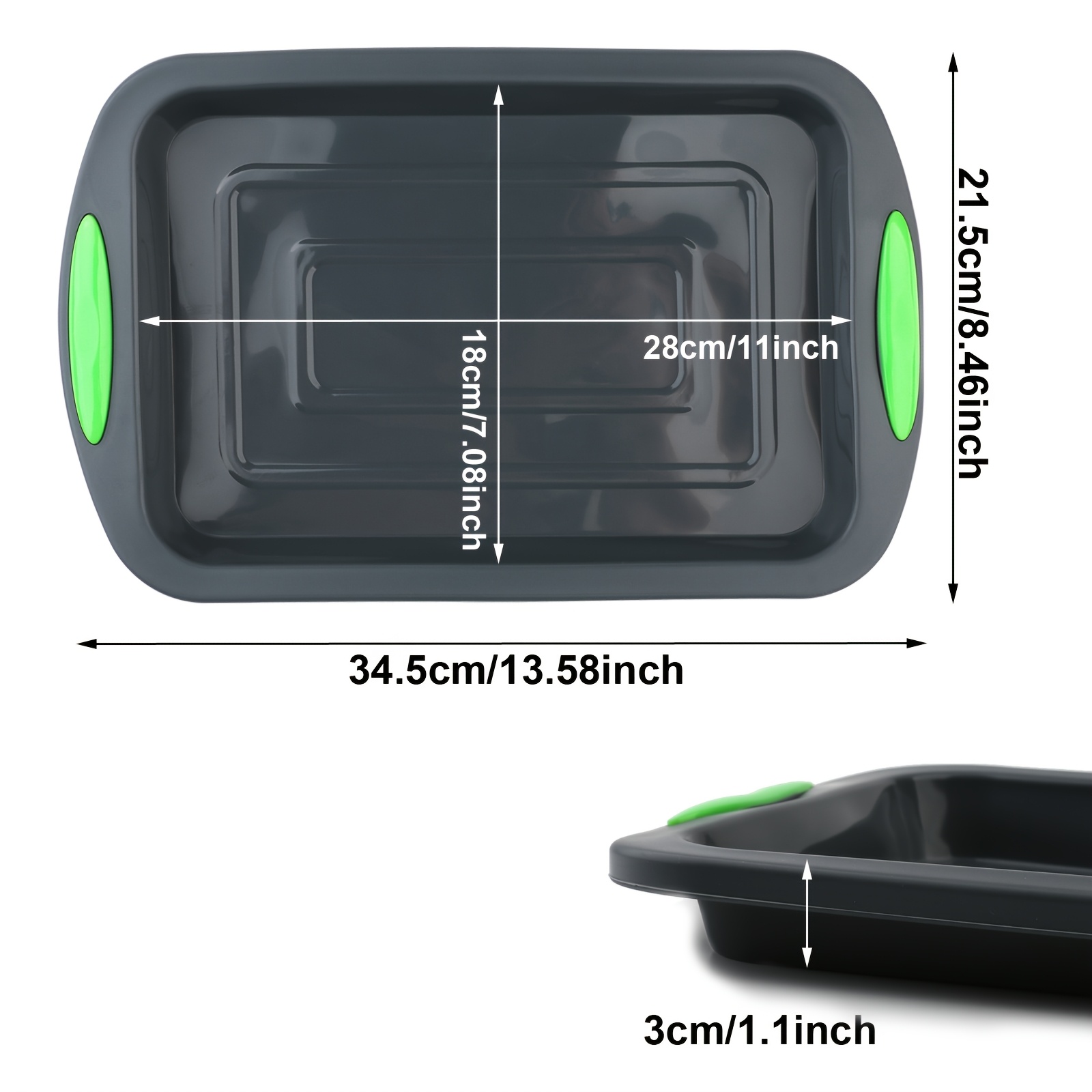 A Large Square Bread Cake Baking Tray, Which Used To Make Bread, Toast, Cakes, Muffins, Pies, Chocolate, Biscuits, Etc