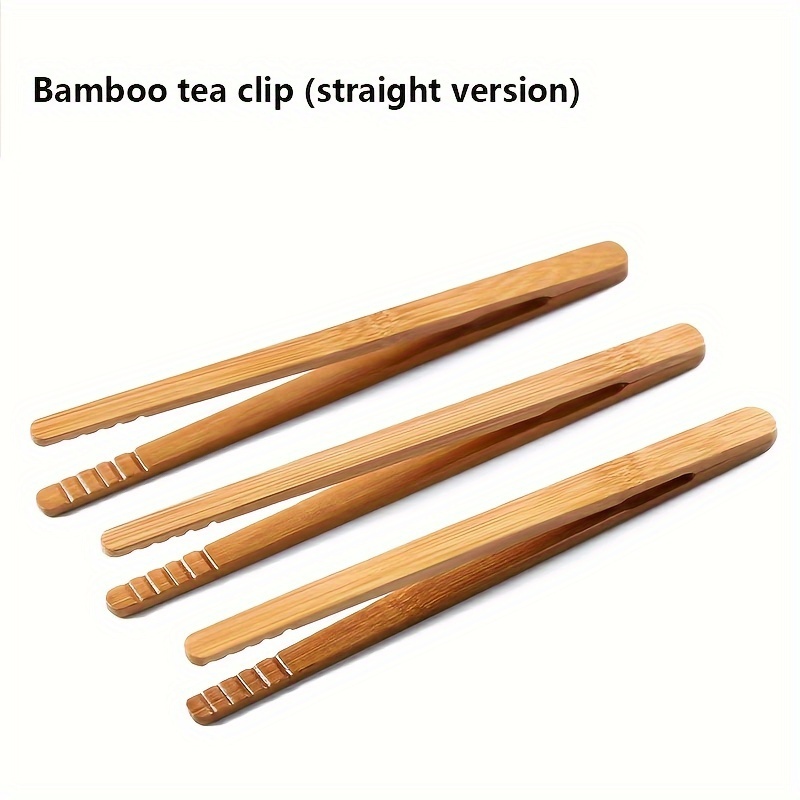 bamboo tea clip carbonized version bamboo tea tongs for fathers   for tea ceremonies and gifting details 9