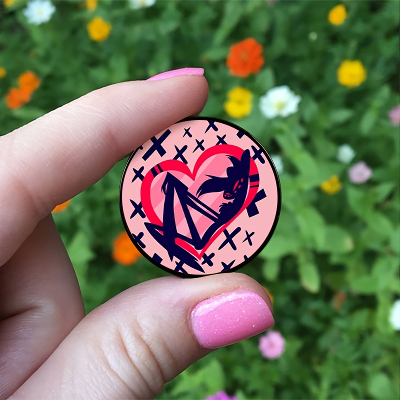 1pc Retro Cute Brooch Pin, Fashionable Brooch Accessory For Women And Girls, Novelty Friends Lapel Badge