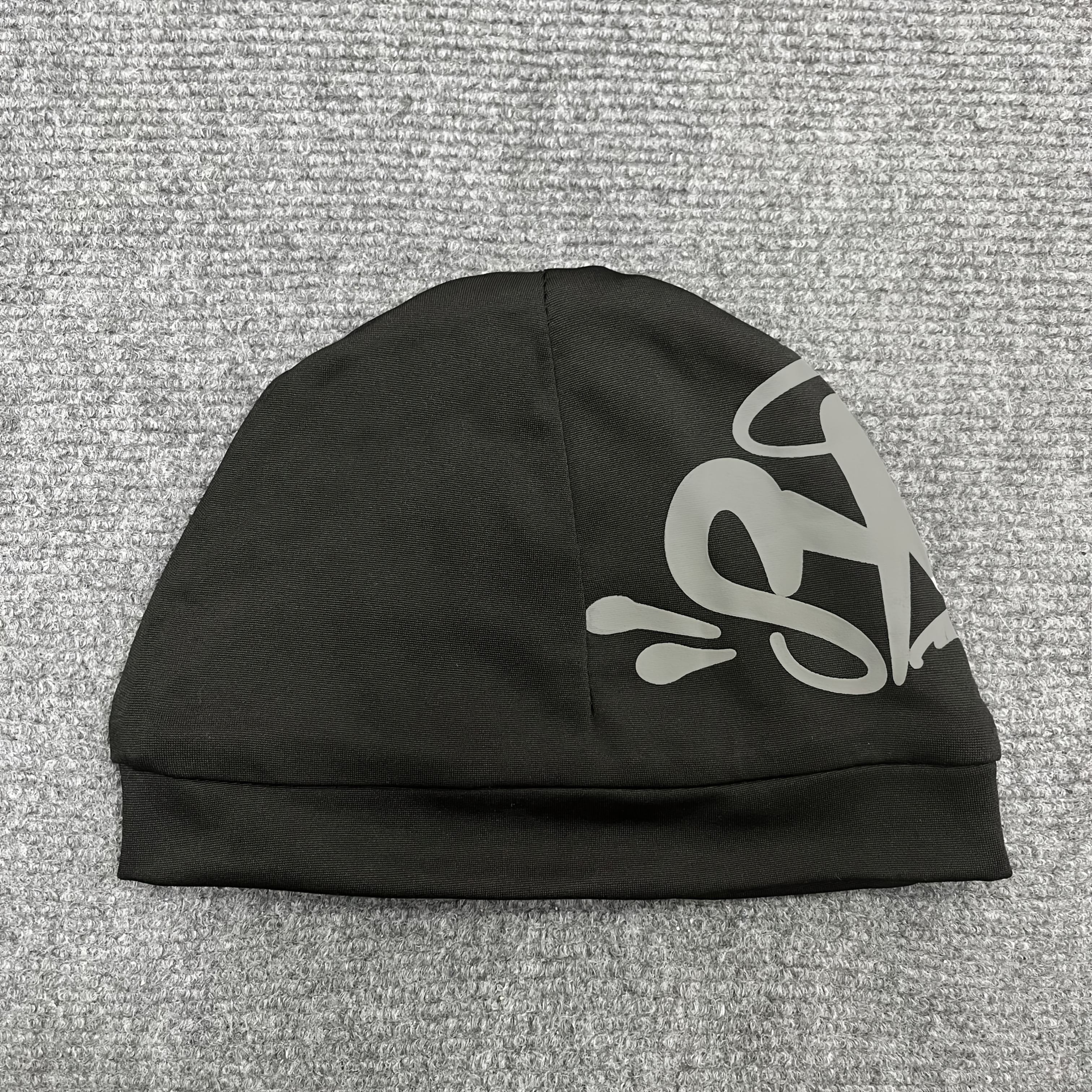rappers same style beanie hat outdoor riding hair protection