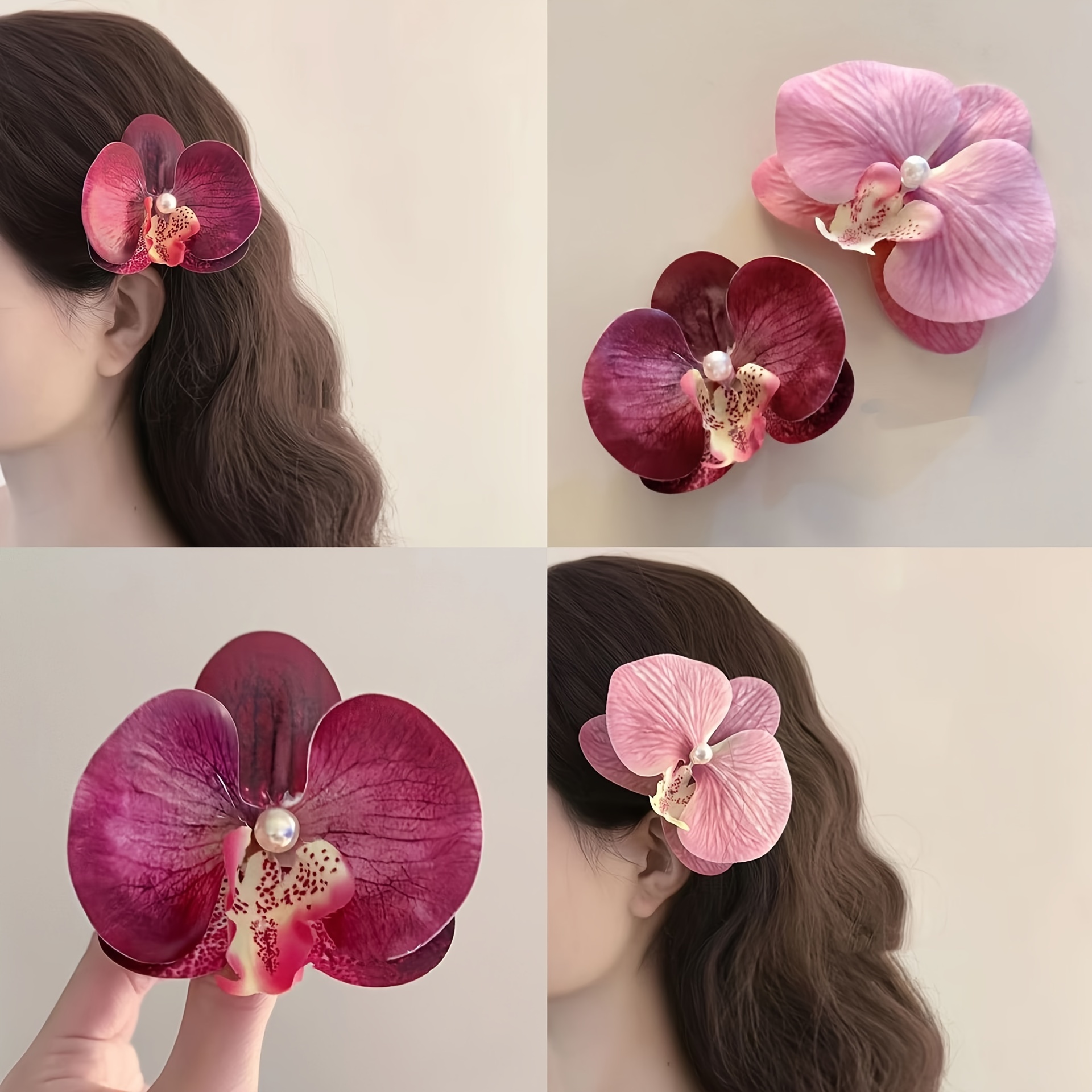 【新色】Bicolor Heart Hair Clip