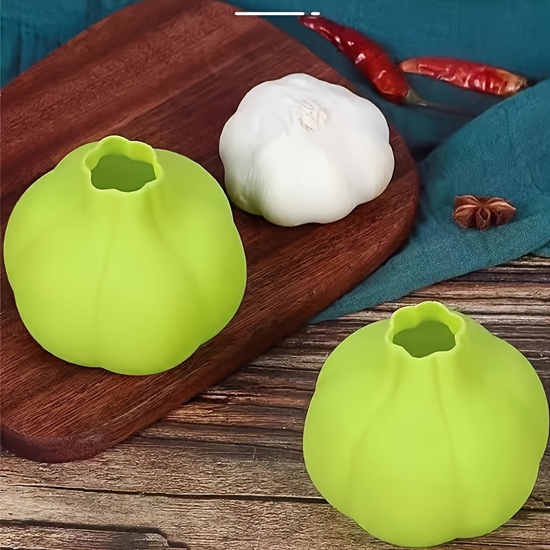 1pc Pelador de Ajo de Silicona Portátil, Herramienta para Pelar Alimentos en la Cocina, Pelador de Ajo Rápido y Sin Manos, Herramienta de Cocina Conveniente y Fácil de Limpiar