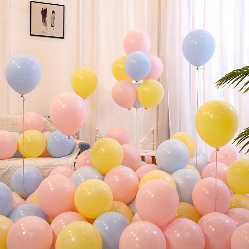 

50pcs Colored Balloons, Suitable For Wedding Decorations, Party Decorations Holiday Decorations, Birthday Decorations, Graduation Decorations, Commemorative Decorations.