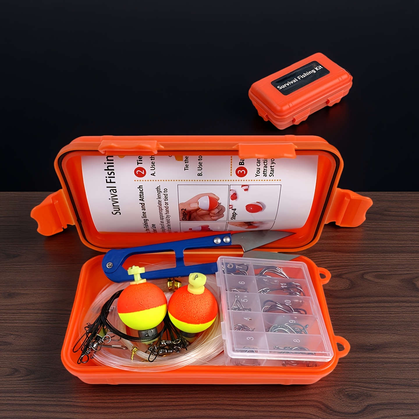 TEMU Emergency Fishing Kit