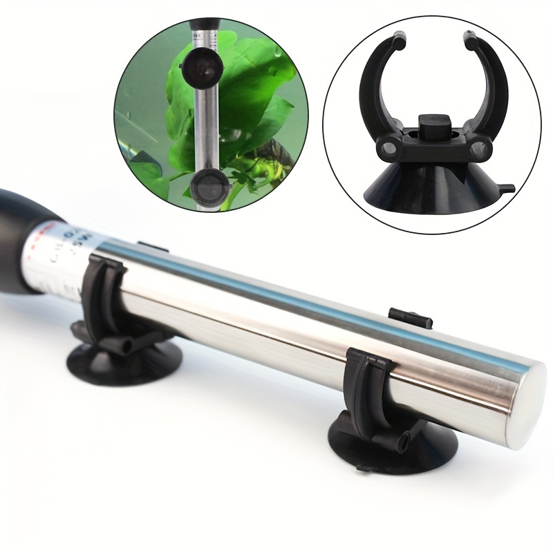 Aquarium Heater Suction Cups Clips Airline Tube Clamps Replacement Fish  Tank Heating Rod Suction Clip Water Pipes LED Light
